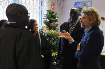 Meg Hillier visits SCT
